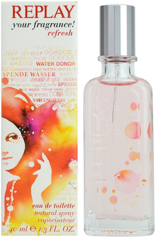 Replay Your Fragrance! Refresh For Her eau de toilette para mujer 40 ml
