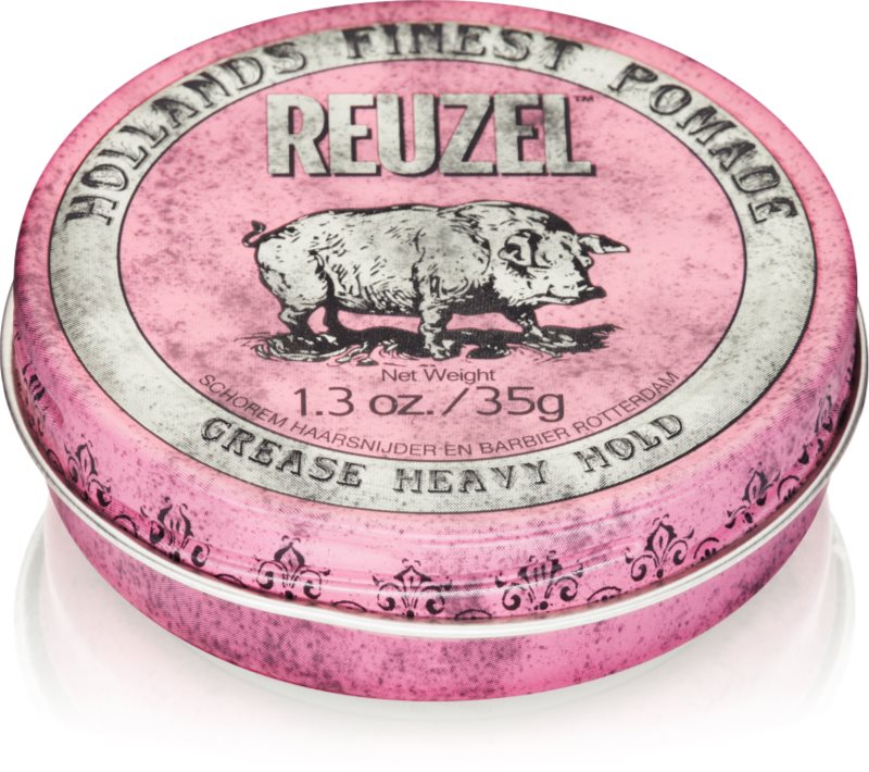 Reuzel Pink pomada za lase z močnim utrjevanjem
