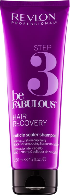 Revlon Professional Be Fabulous Hair Recovery šampon z učinkom zapiranja lasne kutikule za podaljšanje učinka regeneracijske maske