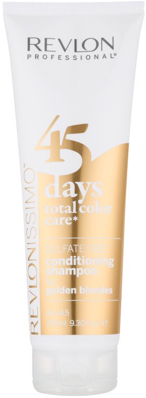 Revlon Professional Revlonissimo Color Care champú y acondicionador 2 en 1 para tonos rubios medios