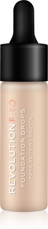 Revolution PRO Foundation Drops tekoči puder s pipeto