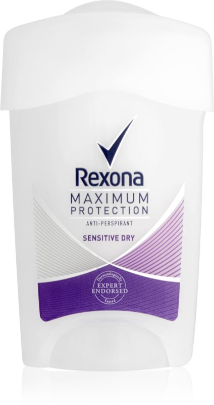 Rexona Maximum Protection Sensitive Dry, Anti-transpirant Crème | Notino.fr