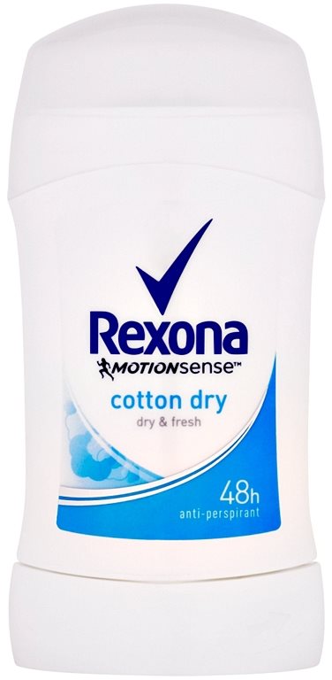 Rexona Cotton Dry antitranspirante en barra