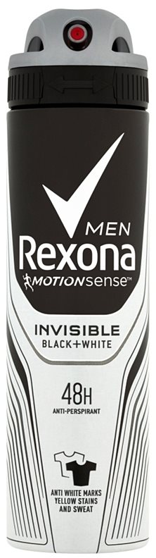 Rexona Invisible Black and White spray anti-perspirant 48 de ore