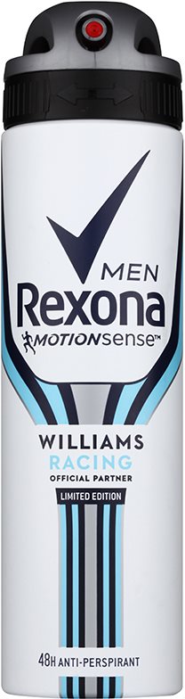 Rexona Williams Racing Limited Edition Antitranspirant-Spray für Herren