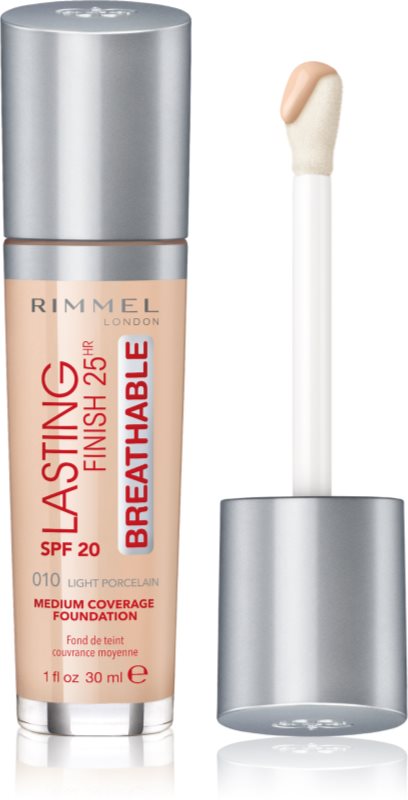Rimmel Lasting Finish 25H Breathable fond de ten lichid SPF 20