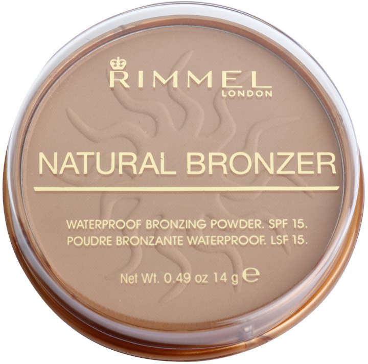 Rimmel Natural Bronzer polvos resistentes al agua efecto bronceado SPF 15