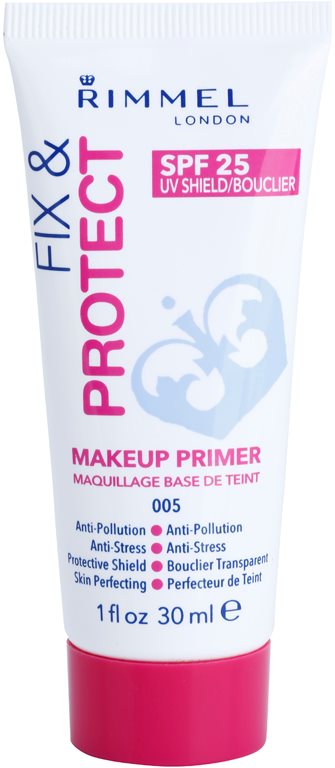 Rimmel Fix & Protect prebase de maquillaje SPF 25