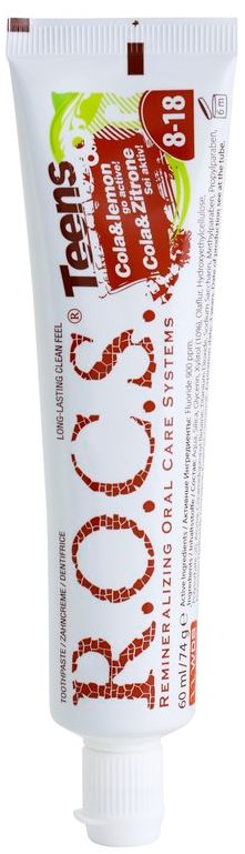 R.O.C.S. Teens Cola & Lemon Go Active! zubní pasta