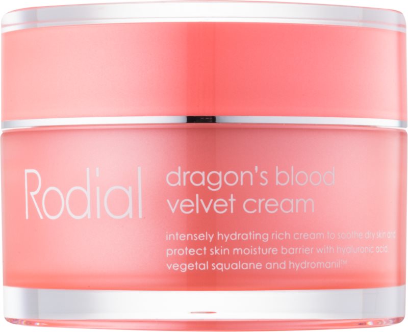 Rodial Dragon's Blood pleťový krém s kyselinou hyaluronovou pro suchou pleť