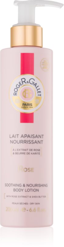 Roger & Gallet Rose zklidňující tělové mléko pro suchou pokožku
