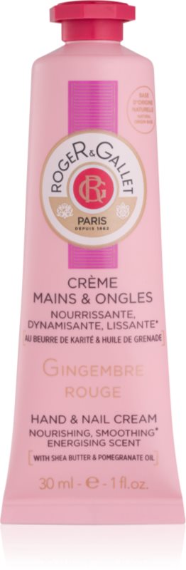 Roger & Gallet Gingembre Rouge maini si unghii