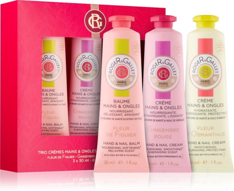 Roger & Gallet Hand Cream Trio kosmetická sada III.