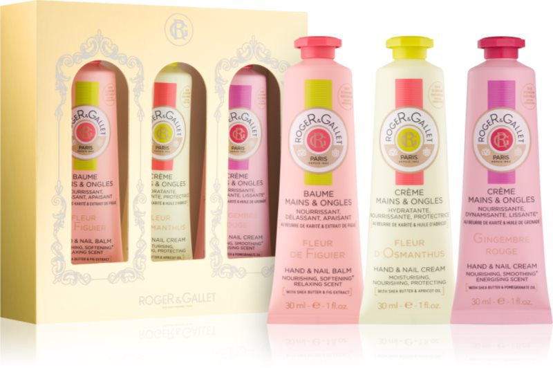 Roger & Gallet Hand Cream Trio set cosmetice II.