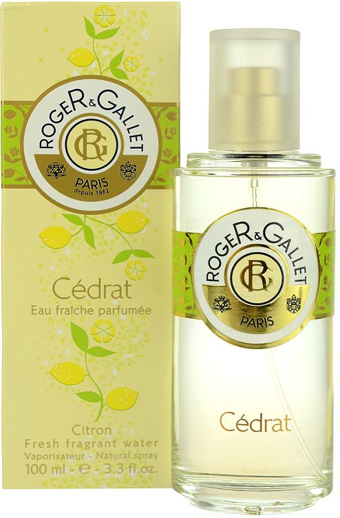 Roger & Gallet Cédrat água refrescante para mulheres 100 ml