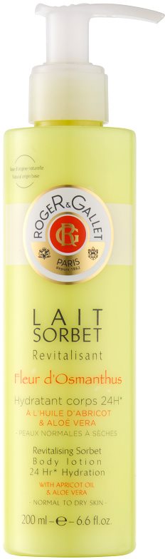 Roger & Gallet Fleur d'Osmanthus revitalizační tělové mléko pro normální a suchou pokožku
