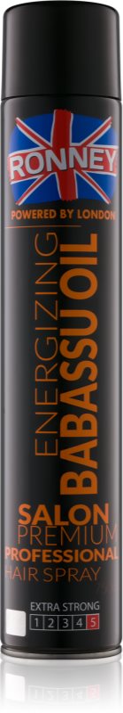 Ronney Energizing Babassu Oil lak za lase z ekstra močnim utrjevanjem