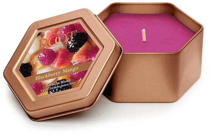 Root Candles Blackberry Mango Scented Candle 113 g in Tin