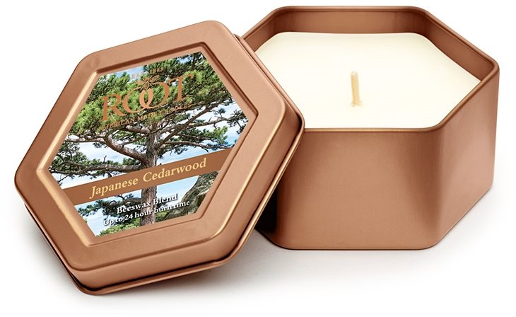 Root Candles Japanese Cedarwood vonná svíčka 113 g v plechovce