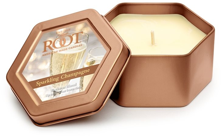 Root Candles Sparkling Champagne Scented Candle 113 g in Tin