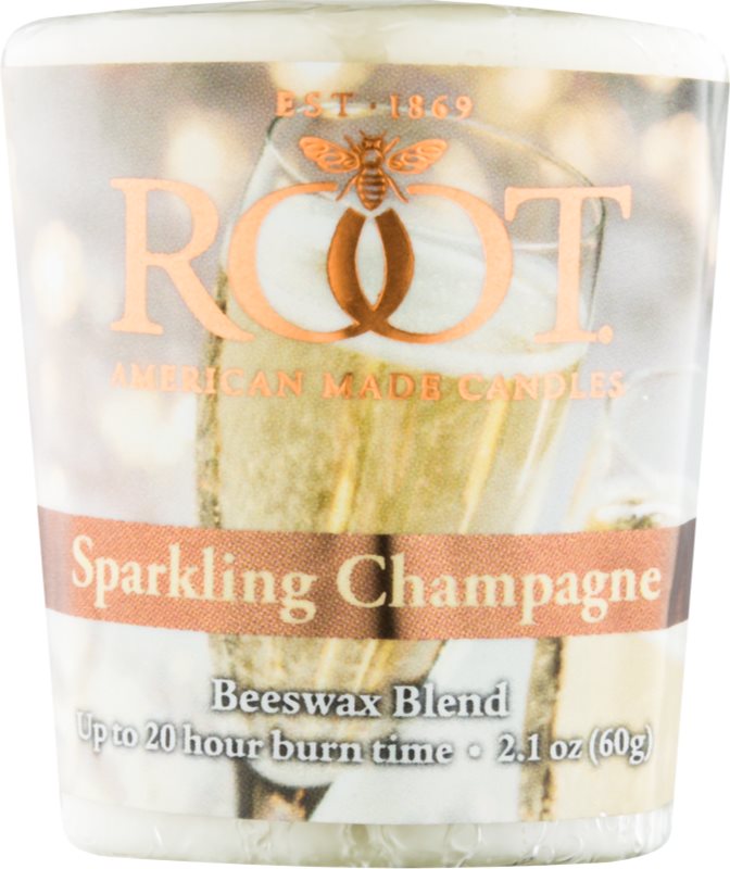 Root Candles Sparkling Champagne lumânare votiv 60 g