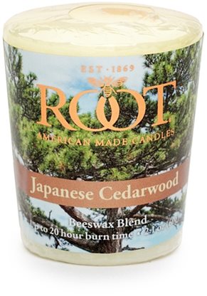 Root Candles Japanese Cedarwood viaszos gyertya 60 g