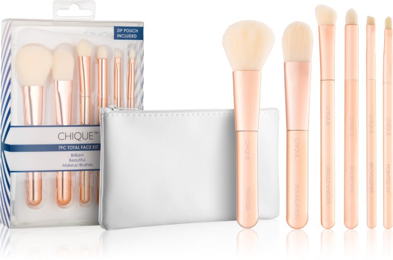 Royal and Langnickel Chique RoseGold kit de pinceaux (visage et yeux)