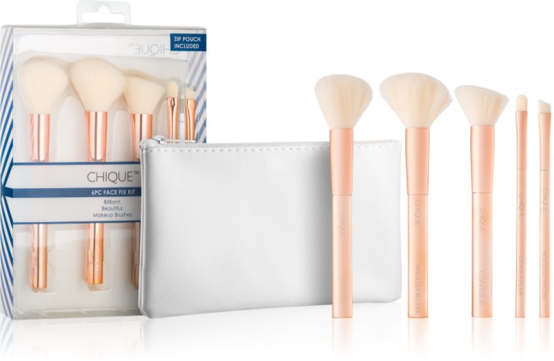 Royal and Langnickel Chique RoseGold set čopičev z etuijem