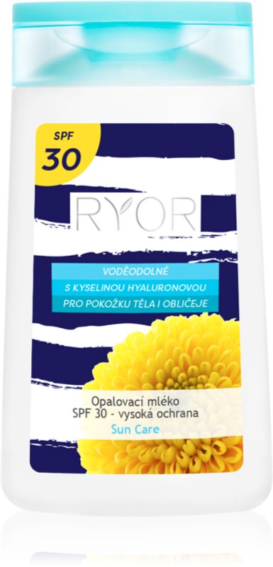 RYOR Sun Care vodeodolné mlieko na opaľovanie SPF 30