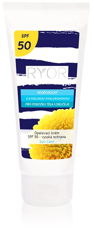 RYOR Sun Care vodeodolné mlieko na opaľovanie SPF 50