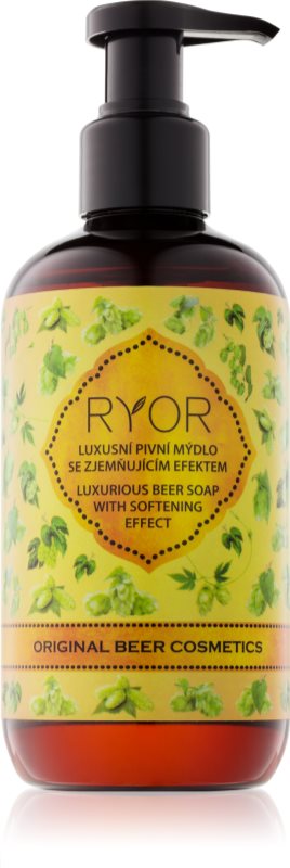 RYOR Wellness and Spa Beer Cosmetics pivné tekuté mydlo