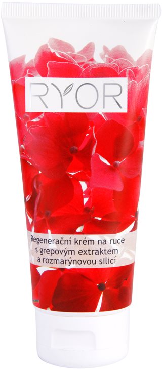 RYOR Face & Body Care Hand Regeneration Cream with Grapefruit Extract and Rosemary Essential Oil