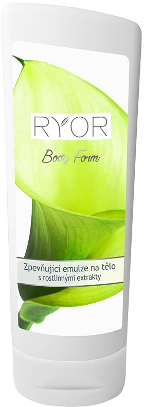 RYOR Body Form spevňujúca emulzia s rastlinnými extraktmi a proteínmi