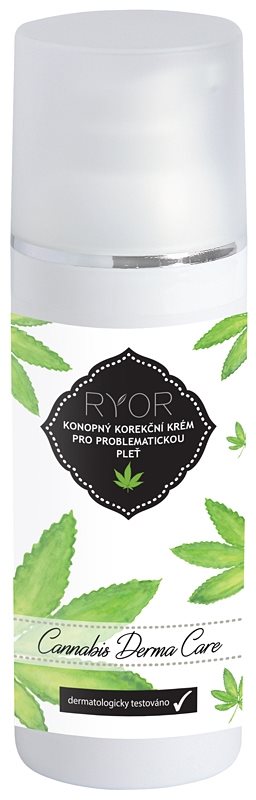 RYOR Cannabis Derma Care konopný korekční krém pro problematickou pleť