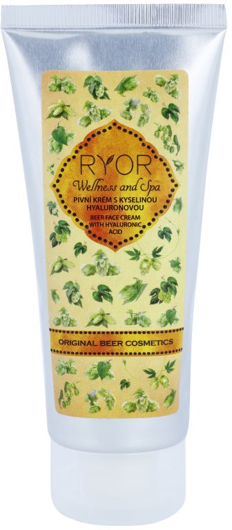RYOR Wellness and Spa Beer Cosmetics crema facial de levadura de cerveza con ácido hialurónico