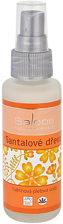 Saloos Floral Lotion květinová pleťová voda Santalové dřevo