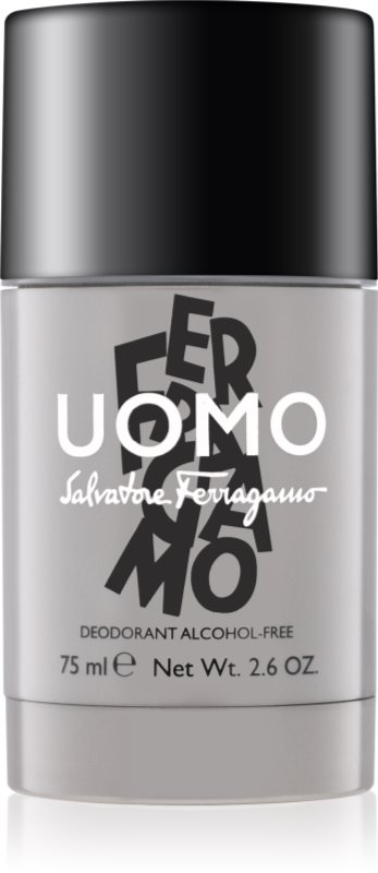 Salvatore Ferragamo Uomo dezodorant w sztyfcie dla mężczyzn 75 ml bez alkoholu