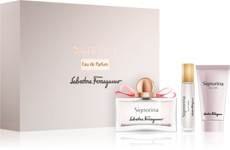 Salvatore Ferragamo Signorina Geschenkset IV.