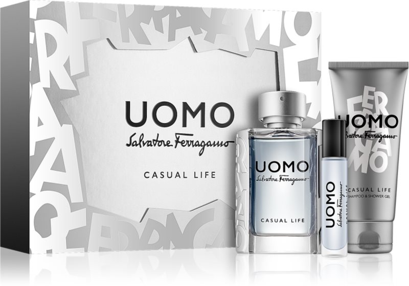Salvatore Ferragamo Uomo Casual Life Gift Set I.