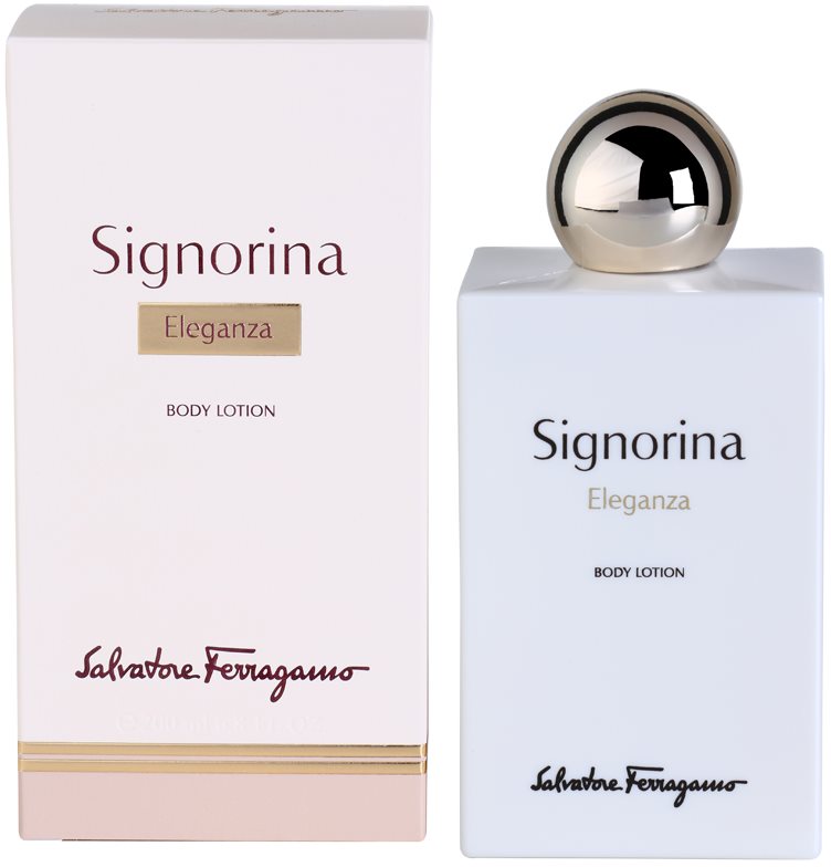 Salvatore Ferragamo Signorina Eleganza testápoló tej nőknek 200 ml