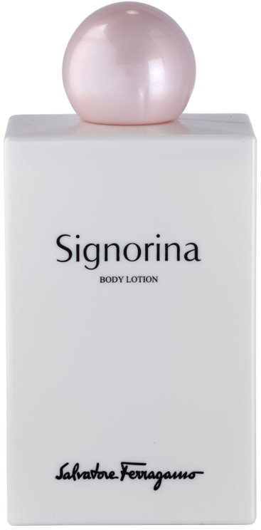 Salvatore Ferragamo Signorina lapte de corp pentru femei 200 ml
