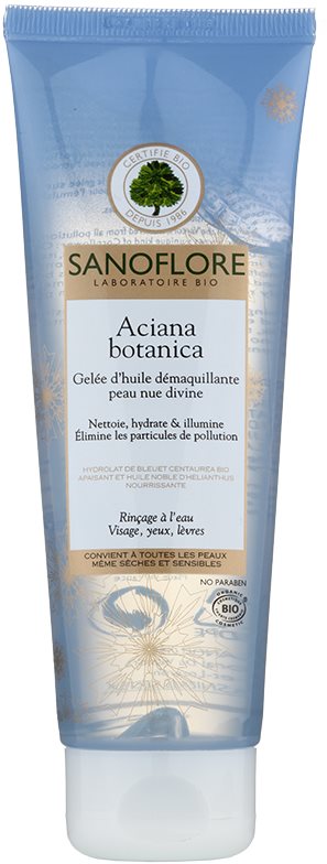 Sanoflore Aciana Botanica čistilni gel za obraz za osvetljevanje kože in hidratacijo