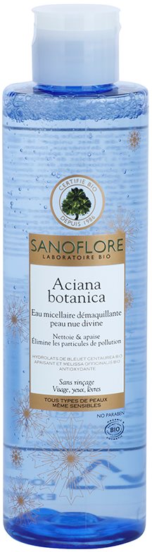 Sanoflore Aciana Botanica čisticí micelární voda na obličej a oči