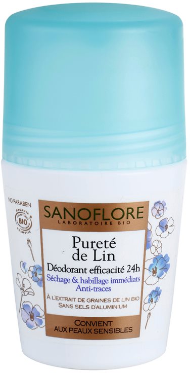 Sanoflore Déodorant dezodorant roll-on brez vsebnosti aluminija 24 ur