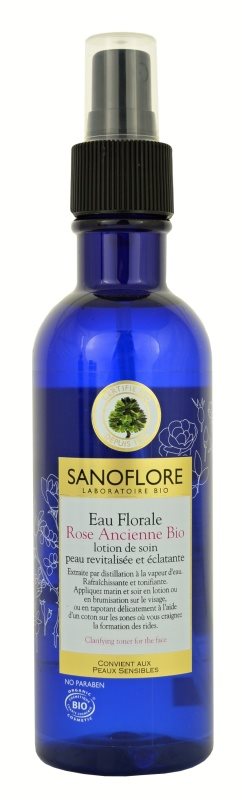 Sanoflore Eaux Florales kvetinová pleťová voda pre rozjasnenie a revitalizáciu