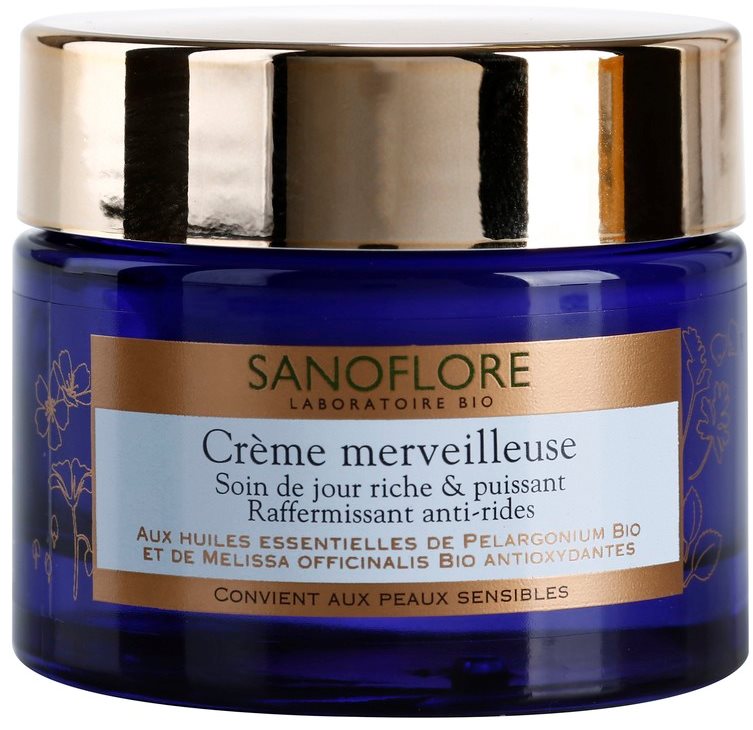 Sanoflore Merveilleuse zpevňující a výživný krém proti vráskám