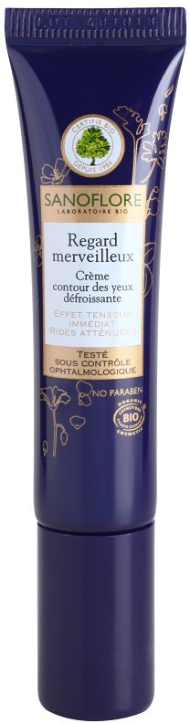 Sanoflore Merveilleuse glättende Augencreme gegen Falten