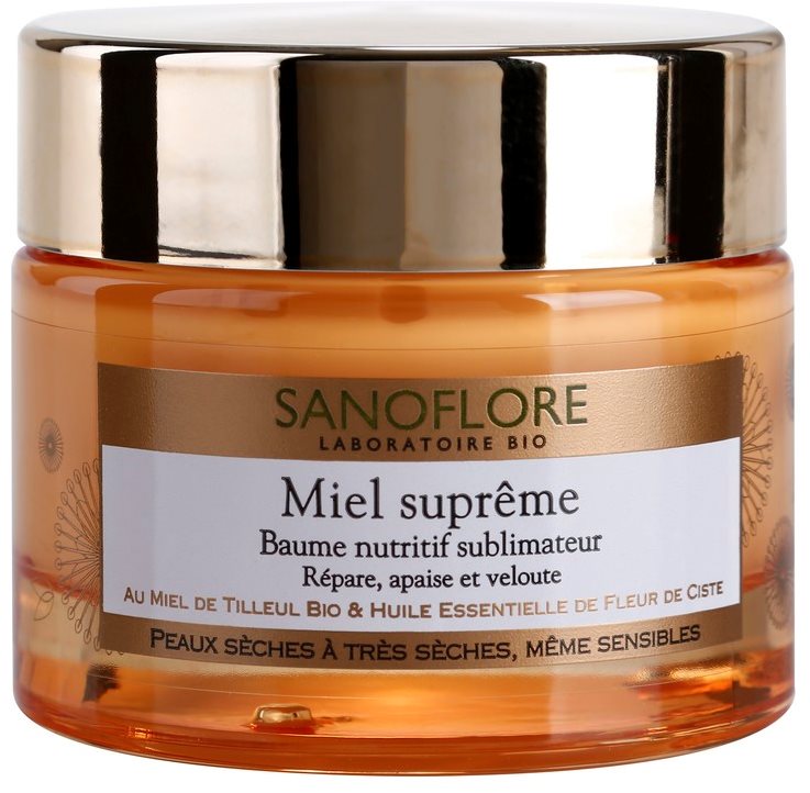 Sanoflore Miel Supreme Visage hranilni balzam za suho do zelo suho kožo