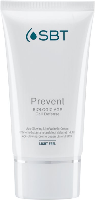 SBT Prevent crema hidratante y calmante para las primeras señales de envejecimiento de la piel