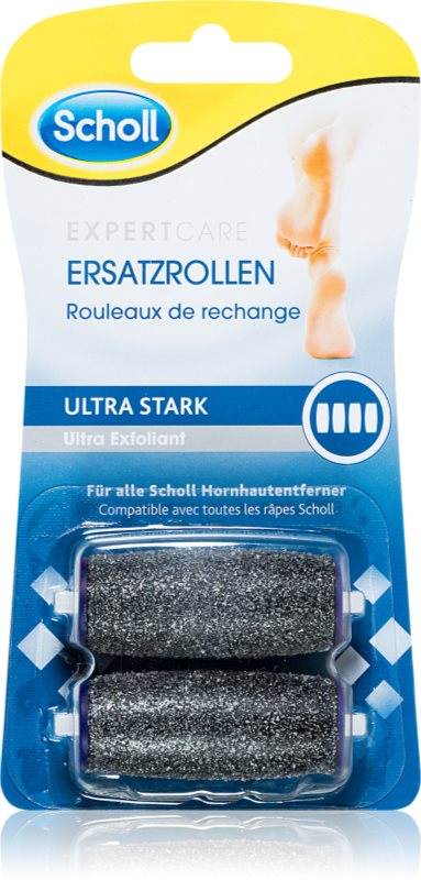 Scholl Velvet Smooth náhradní hlavice do elektrického pilníku na chodidla ultra drsná